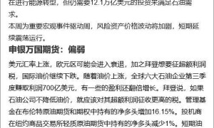 【研报观点】盘中拉升！原油飙涨超1.6%突破694关口 机构后市如何布局？